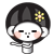 黑蘑菇头QQ表情之得瑟