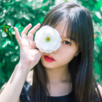 优雅气质女生小清新头像 我每天只想你一次却持续了24小时