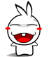 玉兔妹QQ表情 可爱搞笑QQ表情