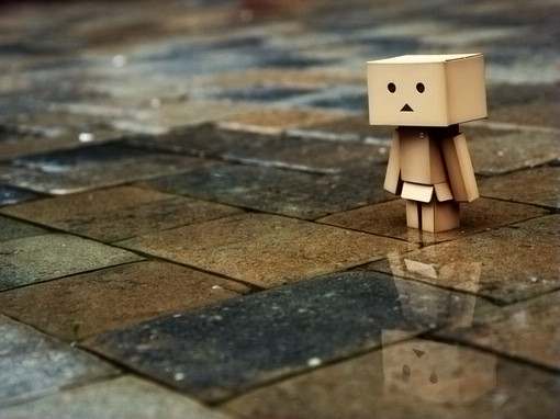 卡通盒子签名图片 510×382