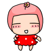 贞子和红发妹QQ表情 可爱女生QQ表情