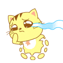 星猫宝宝动态表情包 搞笑的星猫宝贝微信表情gif