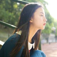 贴吧女生侧脸头像长发唯美图片 樱花的绽放在于凋零