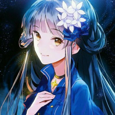 微信头像卡通女生二次元2022最新 人生苦短而应及时行乐