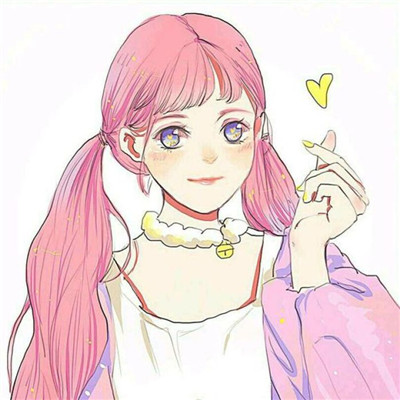 彩色手绘卡通头像少女心大全2022 爱自己是终身浪漫的开始