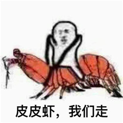 皮皮虾我们走系列表情包合集2022 皮皮虾我们走暴走表情图