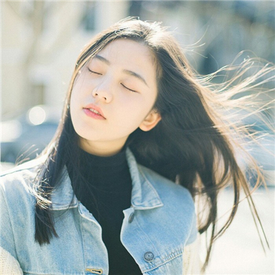 女生有意境长发头像2022精选 谁又是你生命中的那个句号