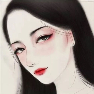 素描唯美人物个性头像高清2022 我酷成这样你也不管管