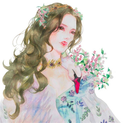 2022浪漫唯美素描女生头像 你教会我什么是失眠还是沉默