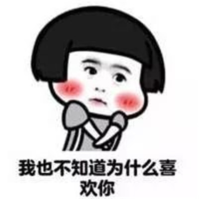 我也不知道为什么喜欢你微信表情包大全 表白聊天表情包经典