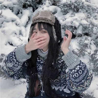 2023适合冬天用的女生头像 超级温暖治愈的甜蜜的女头大全