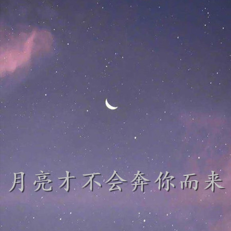 2023小红书超火的丧系让人难过的图片 月亮才不会奔你而来
