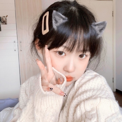 2023清纯萌系的可爱女生头像 吃的开心就是零卡路里