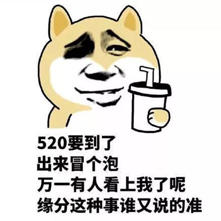 2023创意搞笑的520文字素材图 美好的爱情终究是要等一等的