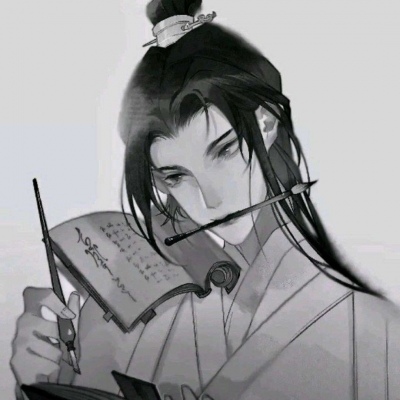 2023二次元古风男生头像高冷酷 一无所知的世界走下去才有惊喜