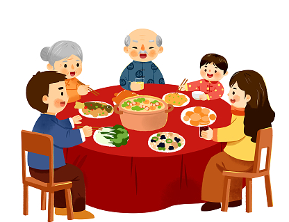 过年一家人团圆的祝福语 春节与家人团聚的短句 过年一家人团圆的祝福语 春节与家人团聚的短句