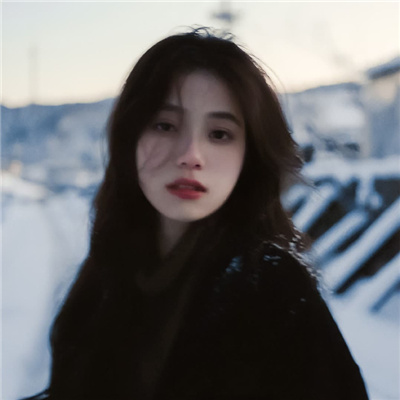 秋日招桃花的女头 很有氛围感的女头